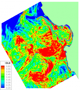 Past Project – Bayesian Nonlinear Assimilation of Eulerian and Lagrangian Coastal Flow Data